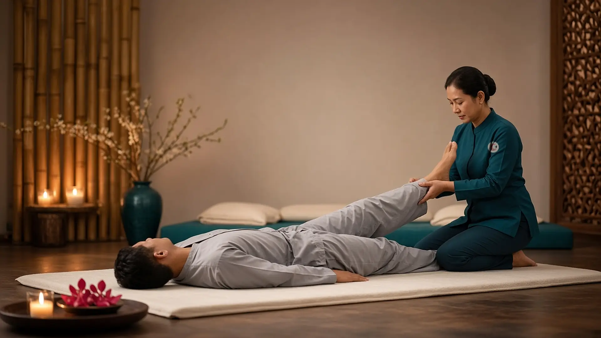 Sanio's Signature 1 combination massage — Thai, soft and deep tissue and sports massage in Islamabad